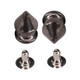 12mm Spike Cone Punk Pin Studs (Pack of 100)